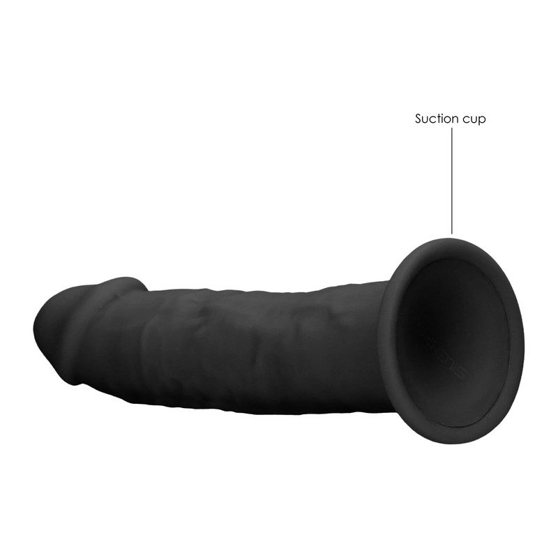 RealRock - Silikonowe dildo bez jąder 20 cm